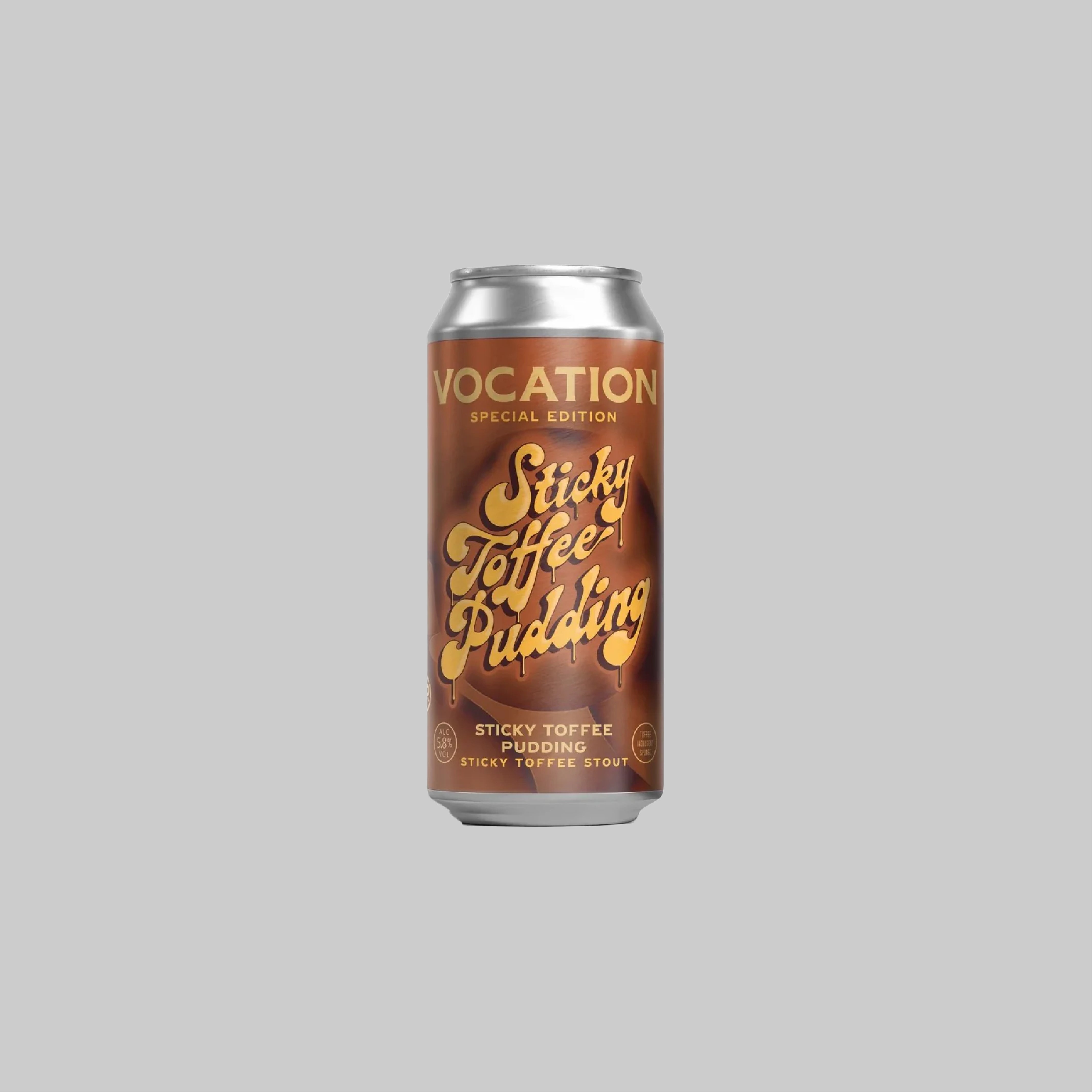 Vocation Sticky Toffee Pudding Sticky Toffee Stout Can 440ml 5.8% - Time2Drink